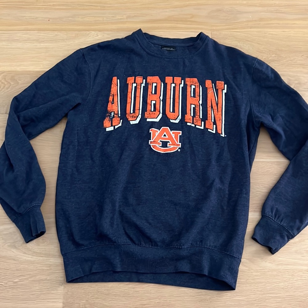 Auburn University fleece lined sweatshirt